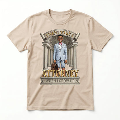 Future Attorney Tee – Black Boy