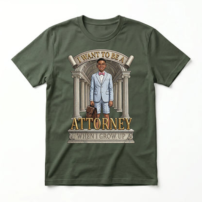 Future Attorney Tee – Black Boy