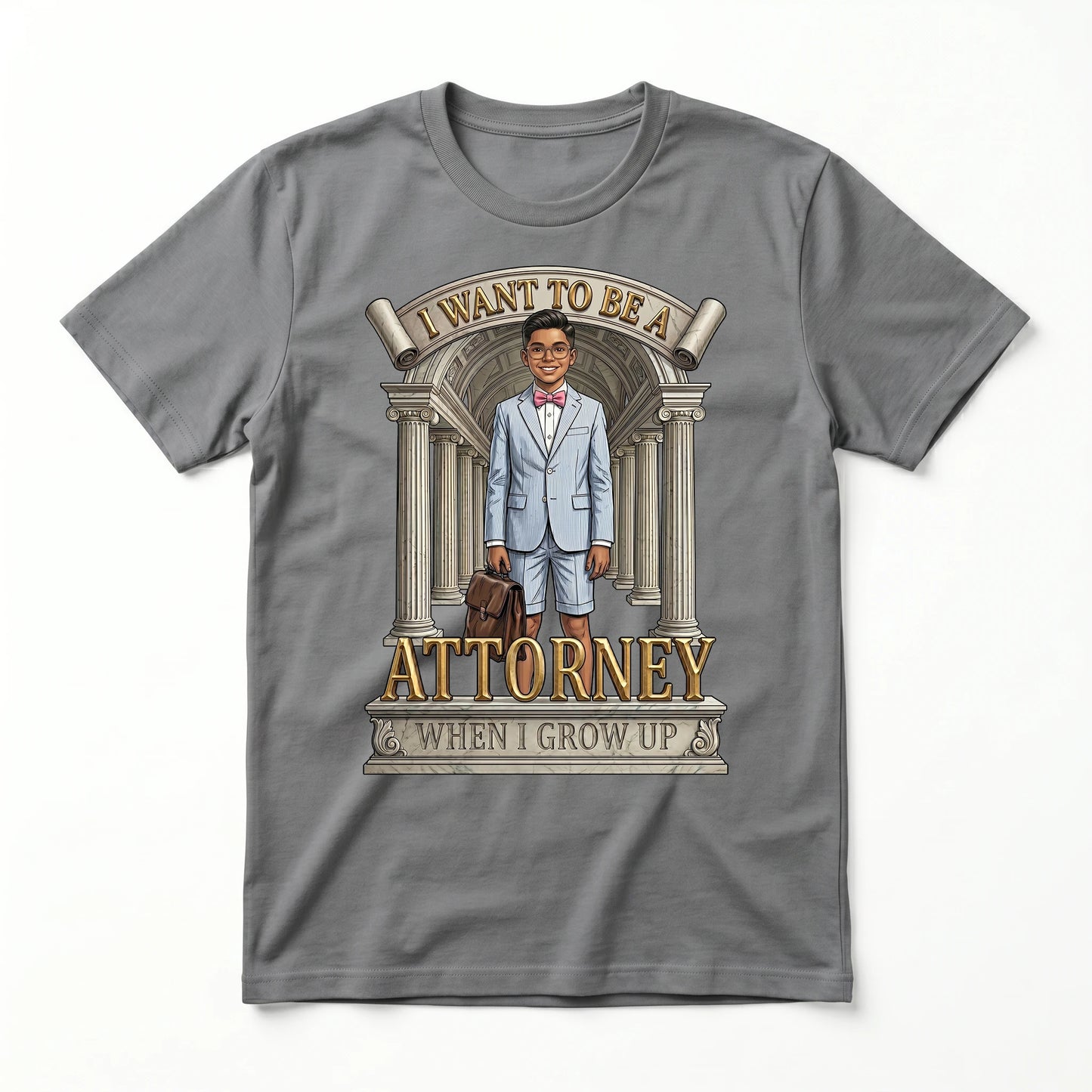 Youth Future Attorney Tee – Latino Boy