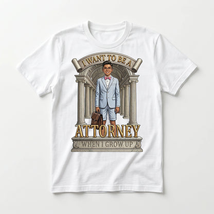 Future Attorney Tee – Latino Boy