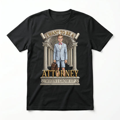 Youth Future Attorney Tee – White Boy