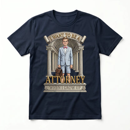 Youth Future Attorney Tee – White Boy