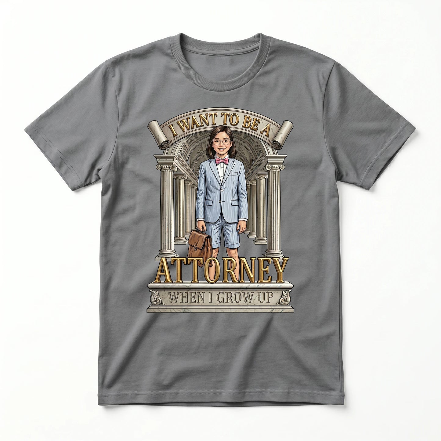 Future Attorney Tee – Asian Girl