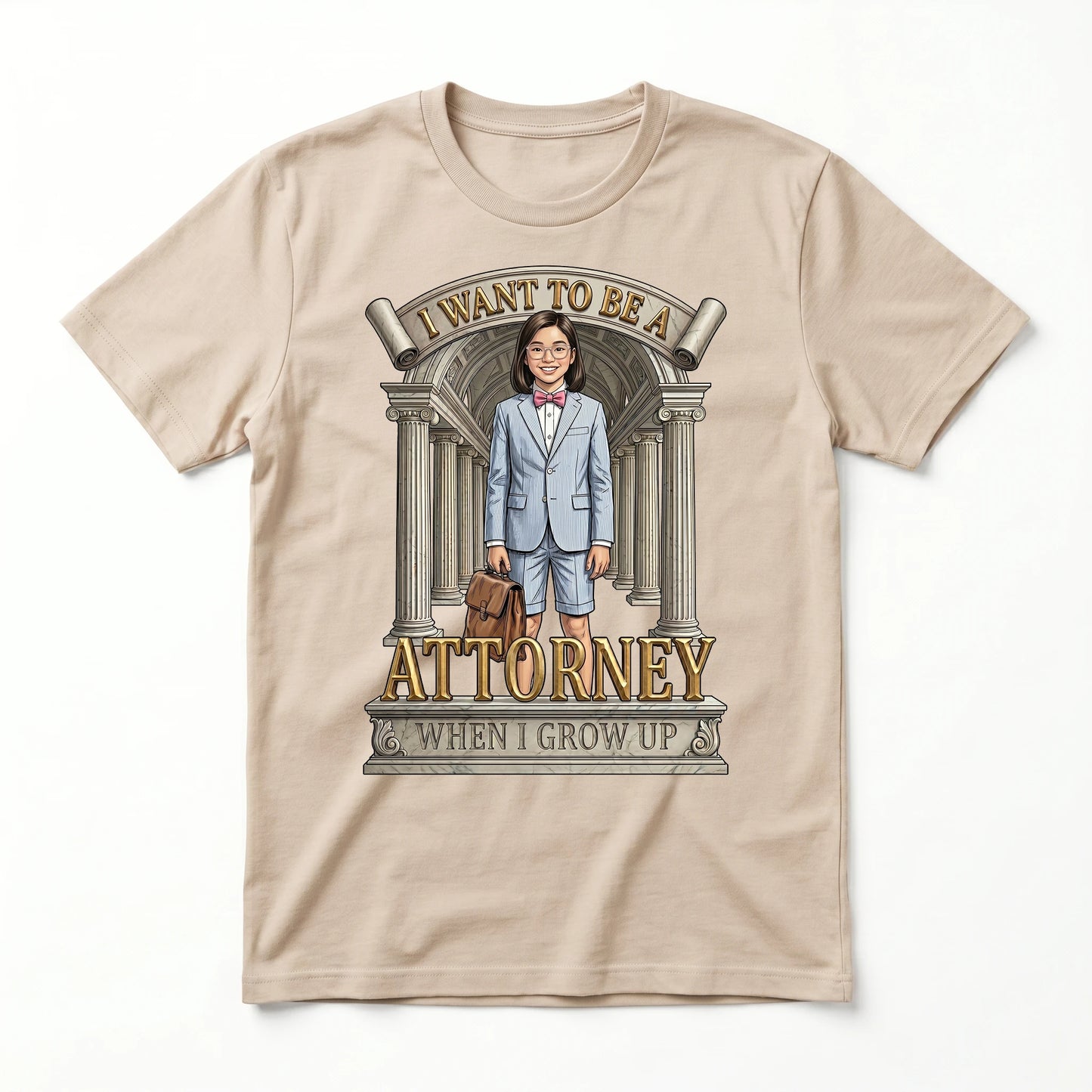 Future Attorney Tee – Asian Girl