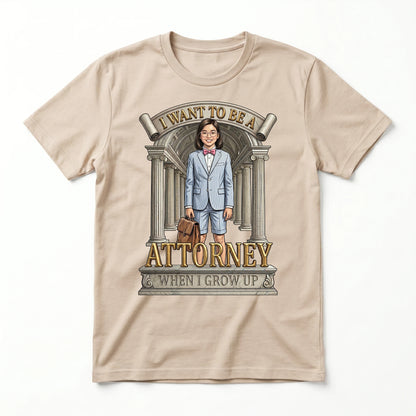 Future Attorney Tee – Asian Girl