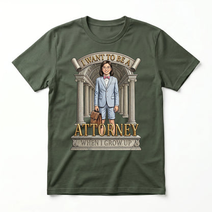 Future Attorney Tee – Asian Girl