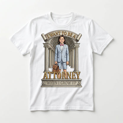 Future Attorney Tee – Asian Girl