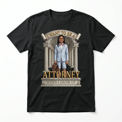 Future Attorney Tee – Black Girl