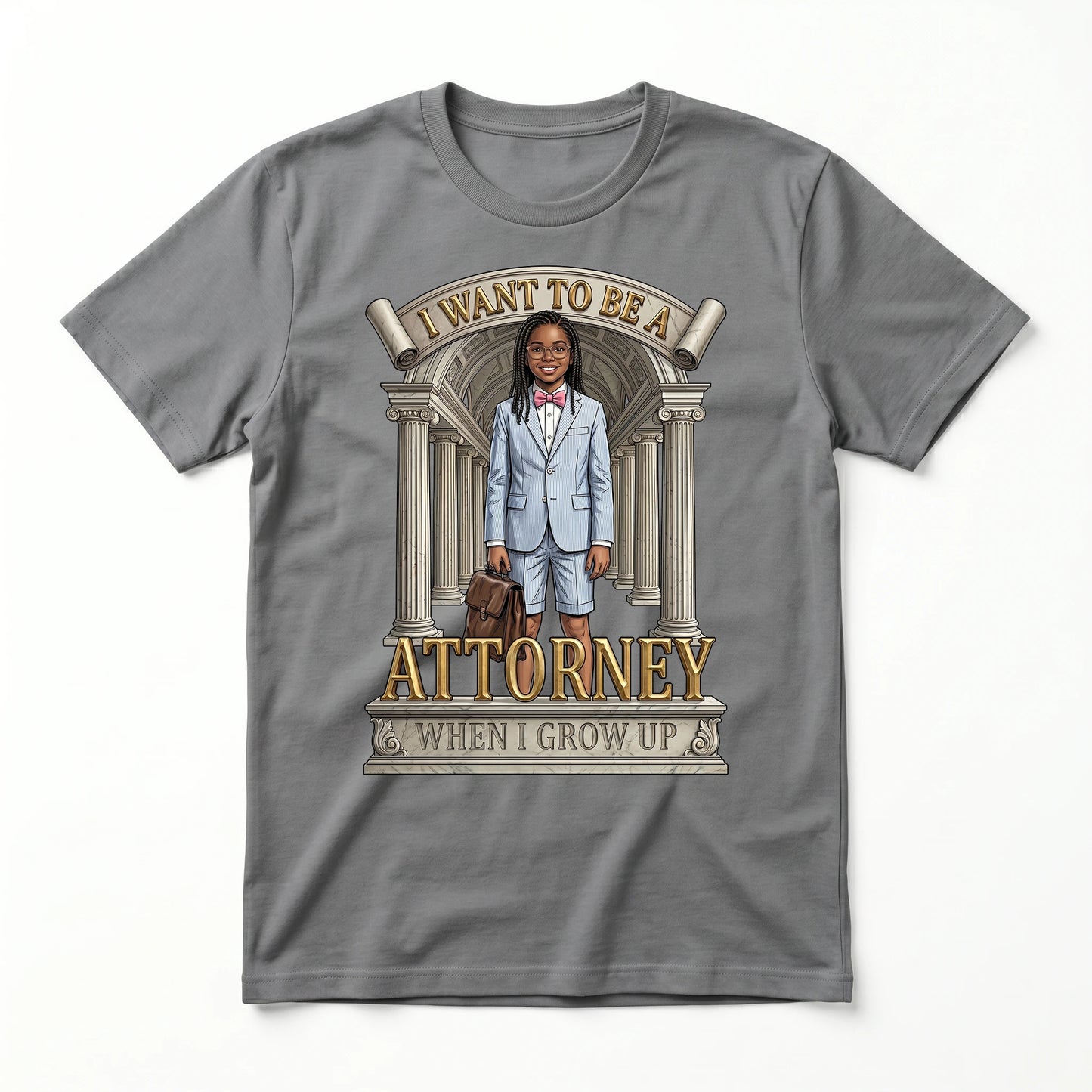 Future Attorney Tee – Black Girl