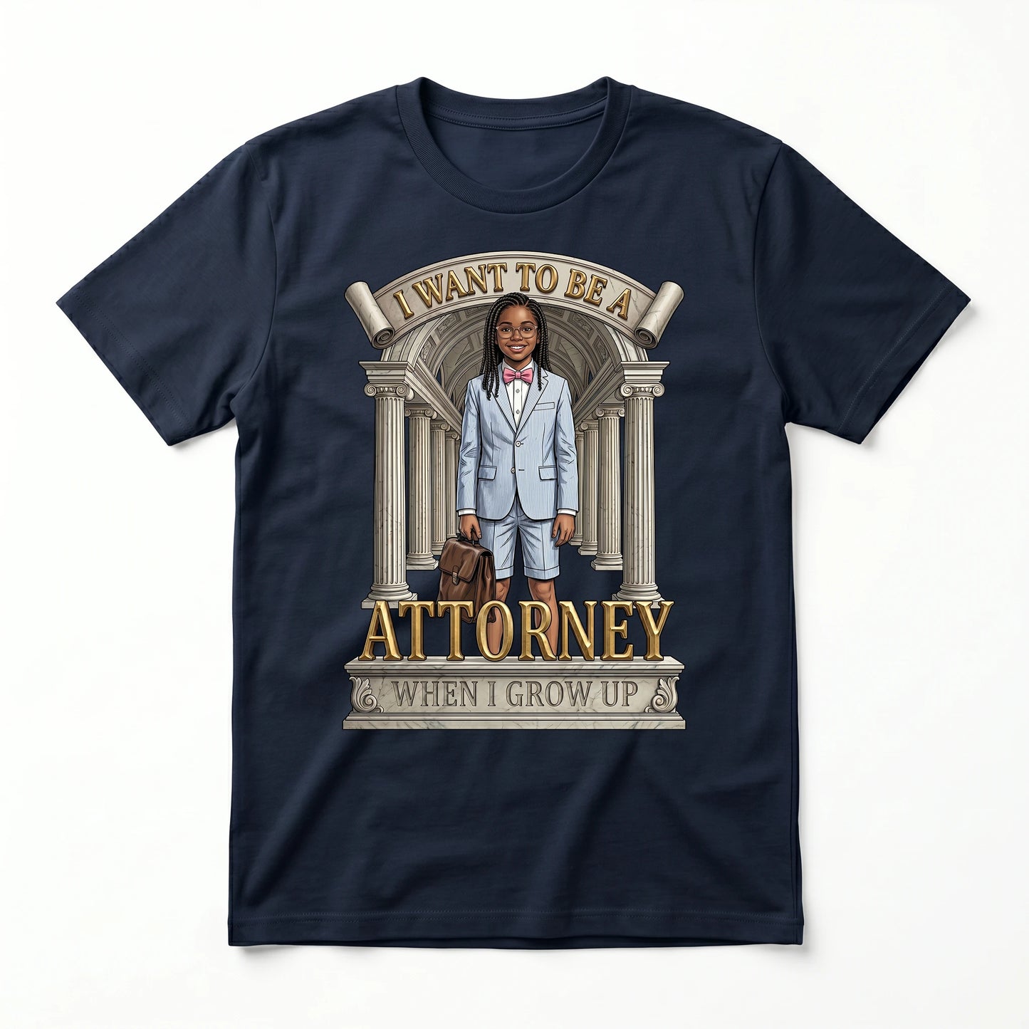 Future Attorney Tee – Black Girl