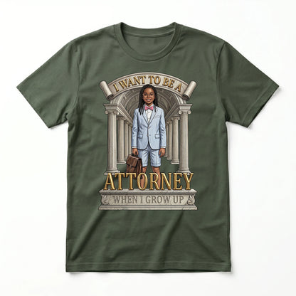 Future Attorney Tee – Black Girl