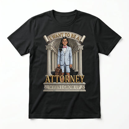 Youth Future Attorney Tee – Latina Girl