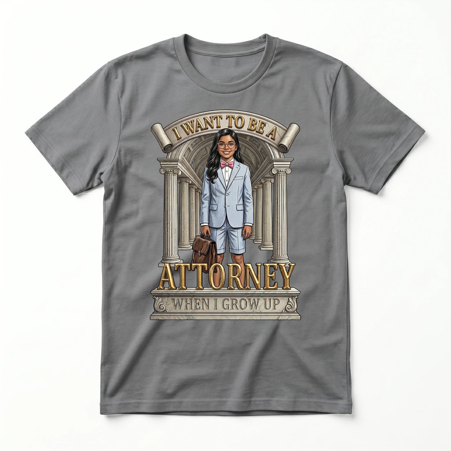 Youth Future Attorney Tee – Latina Girl