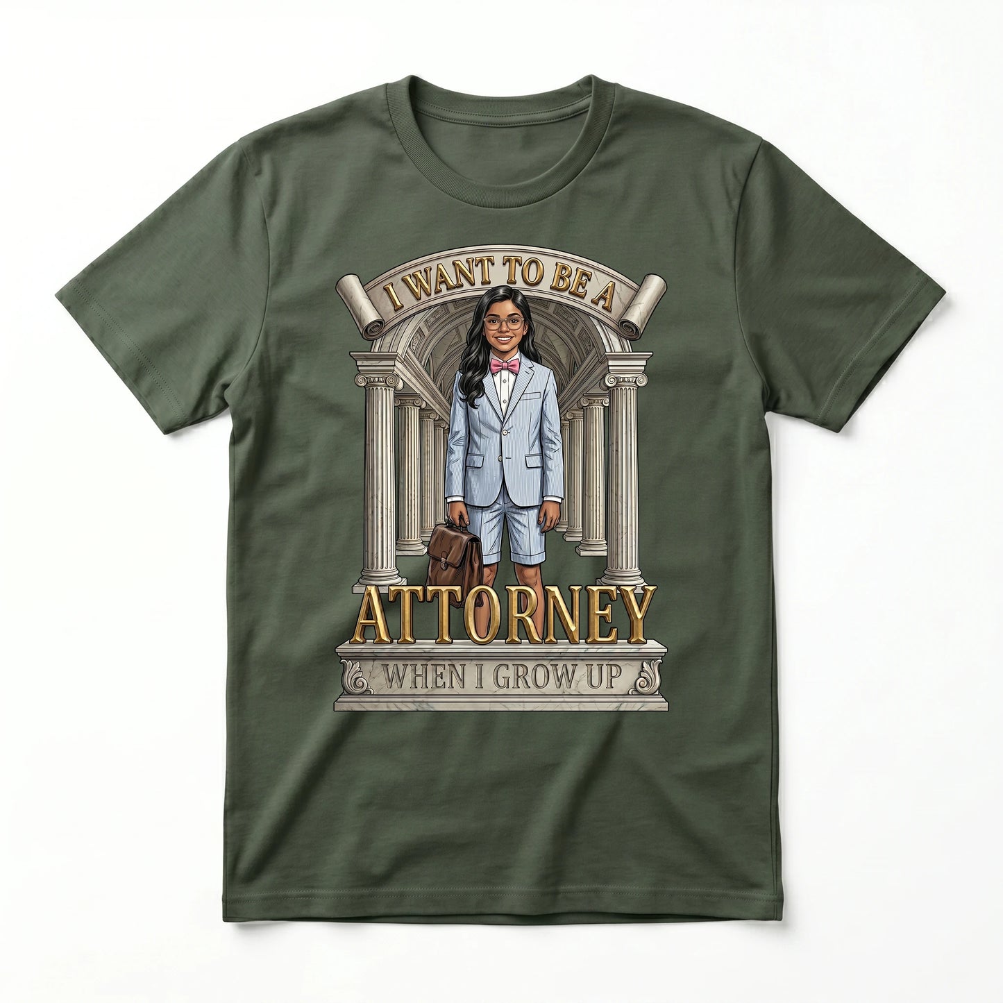 Future Attorney Tee – Latina Girl