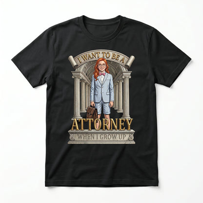 Future Attorney Tee – White Girl