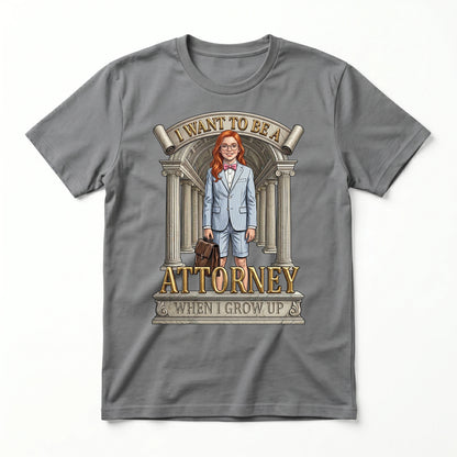 Youth Future Attorney Tee – White Girl