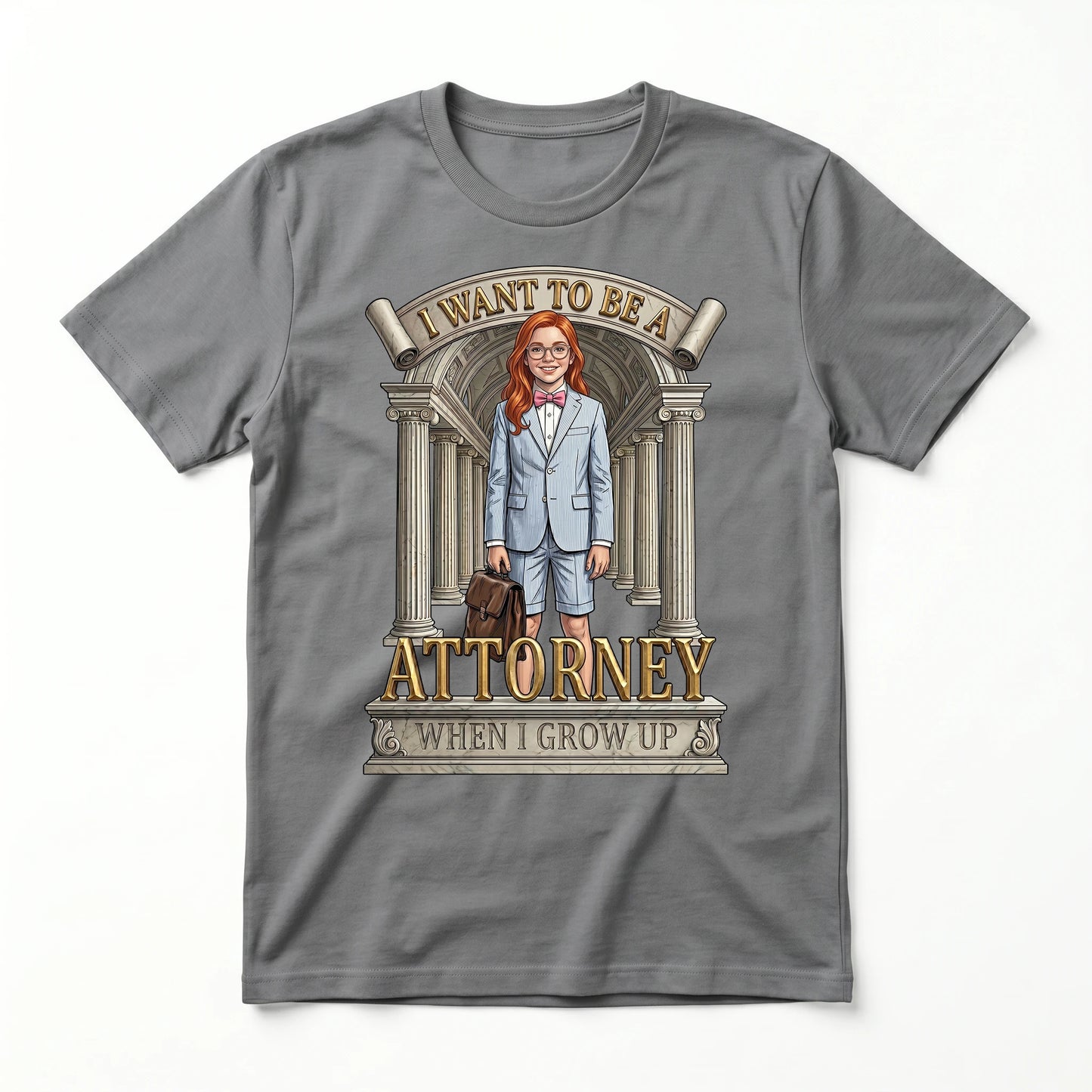 Future Attorney Tee – White Girl