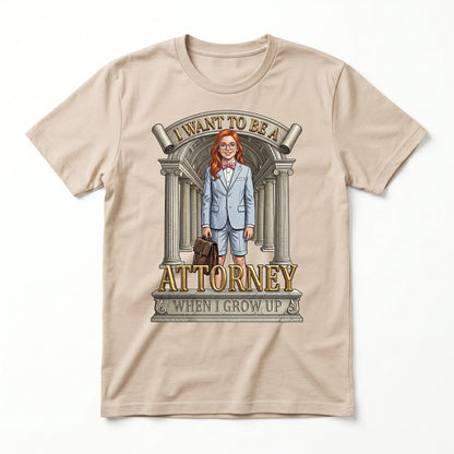 Future Attorney Tee – White Girl