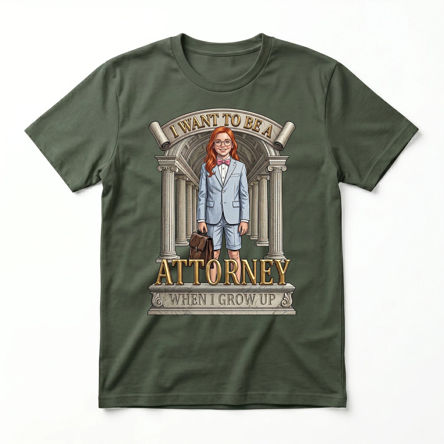 Future Attorney Tee – White Girl
