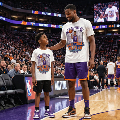 Youth Future Basketball Player Tee – Black Boy