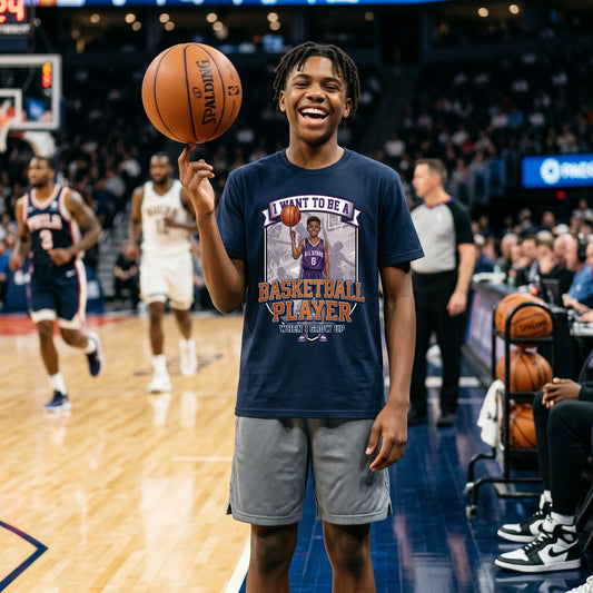 Future Basketball Player Tee – Black Boy
