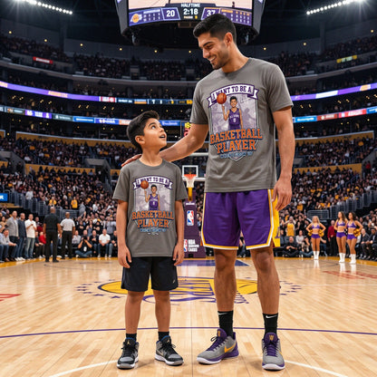 Youth Future Basketball Player Tee – Latino Boy