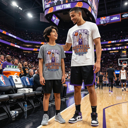 Future Basketball Player Tee – Latino Boy