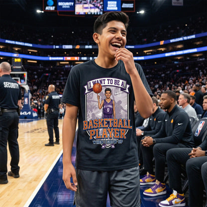 Future Basketball Player Tee – Latino Boy