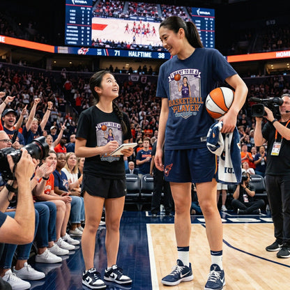Future Basketball Player Tee – Asian Girl