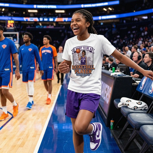 Future Basketball Player Tee – Black Girl