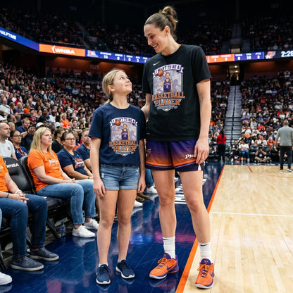 Future Basketball Player Tee – White Girl