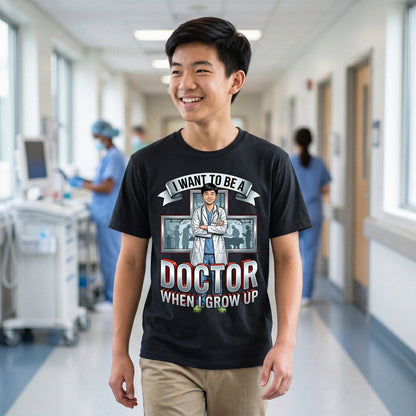 Future Doctor Tee – Asian Boy