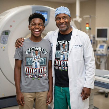 Future Doctor Tee – Black Boy