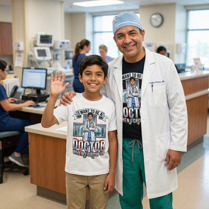 Youth Future Doctor Tee – Latino Boy