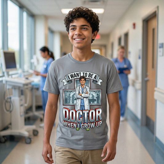 Future Doctor Tee – Latino Boy