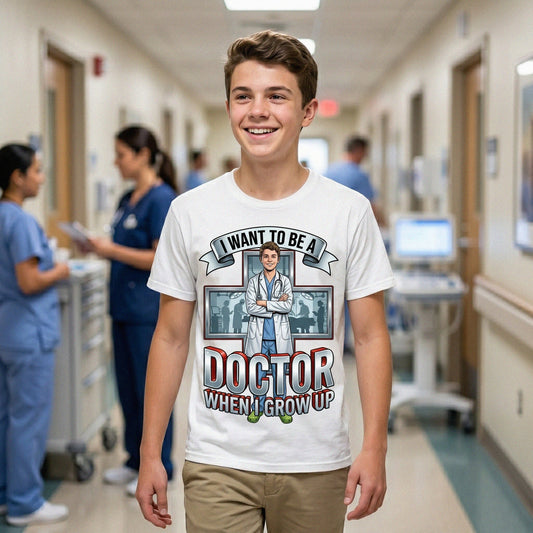 Future Doctor Tee – White Boy