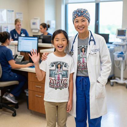 Youth Future Doctor Tee – Asian Girl