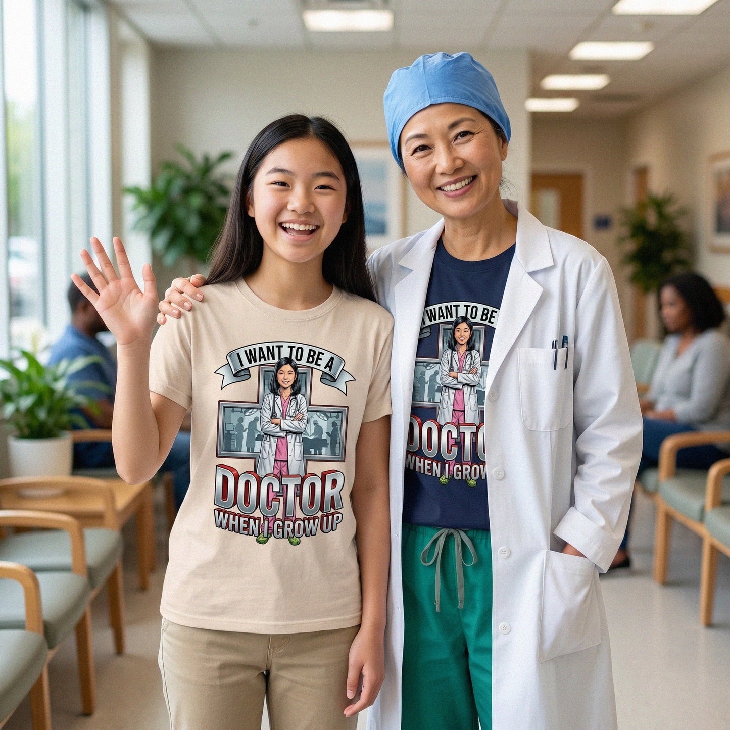 Future Doctor Tee – Asian Girl