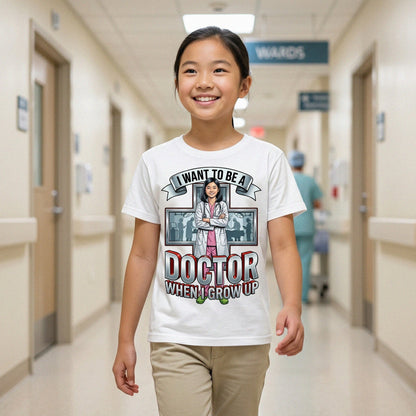 Youth Future Doctor Tee – Asian Girl