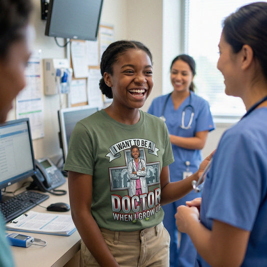 Future Doctor Tee – Black Girl