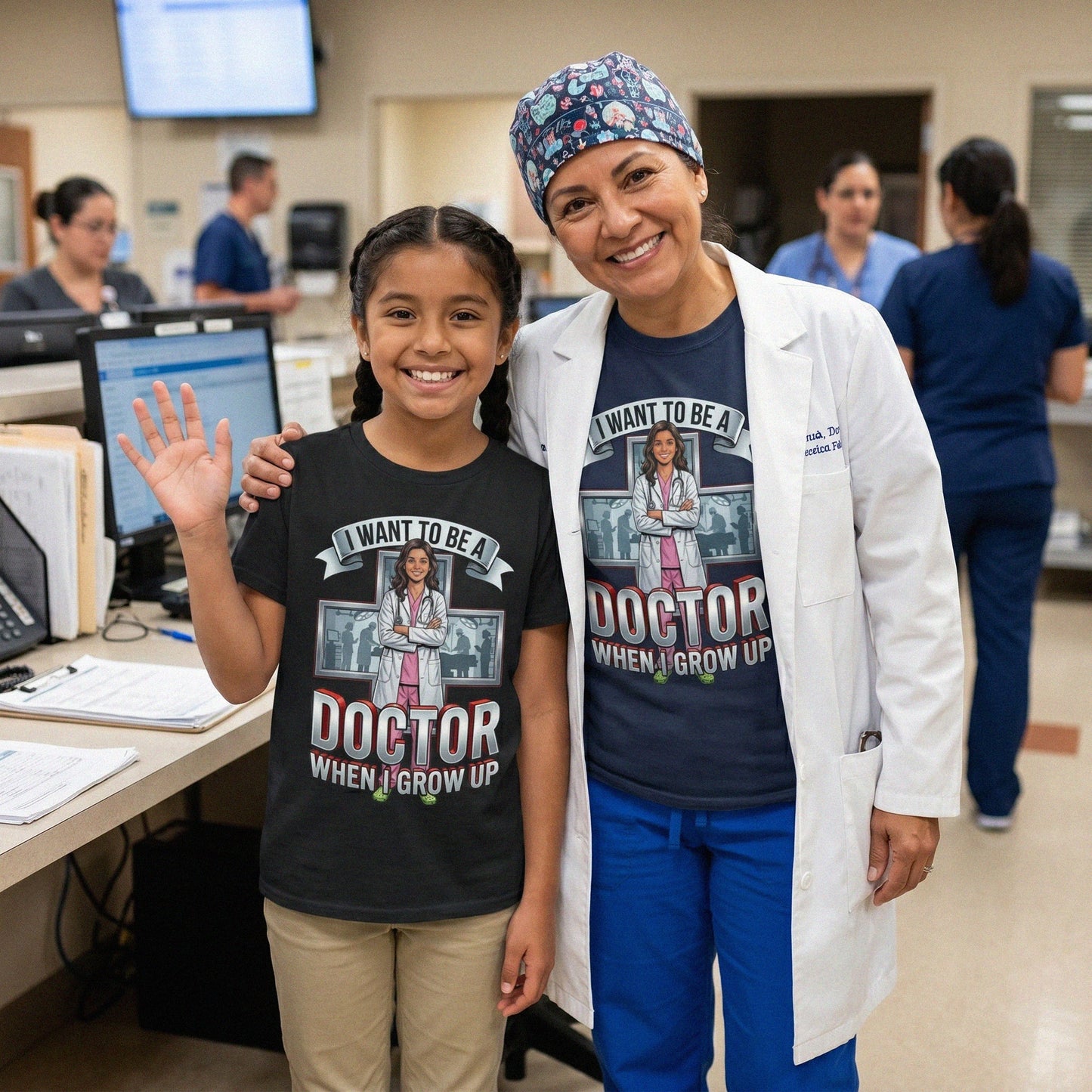 Youth Future Doctor Tee – Latina Girl