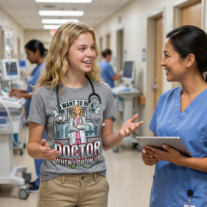 Future Doctor Tee – White Girl