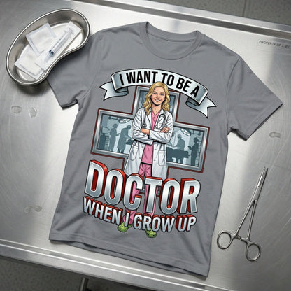 Future Doctor Tee – White Girl