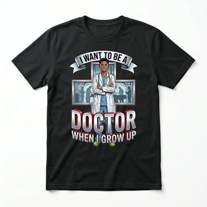 Youth Future Doctor Tee – Latino Boy