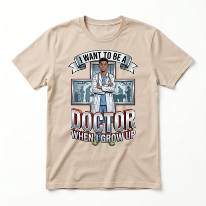 Future Doctor Tee – Black Boy
