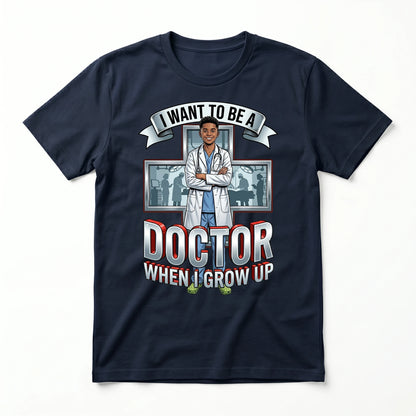Youth Future Doctor Tee – Latino Boy