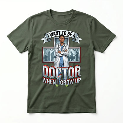Future Doctor Tee – Black Boy