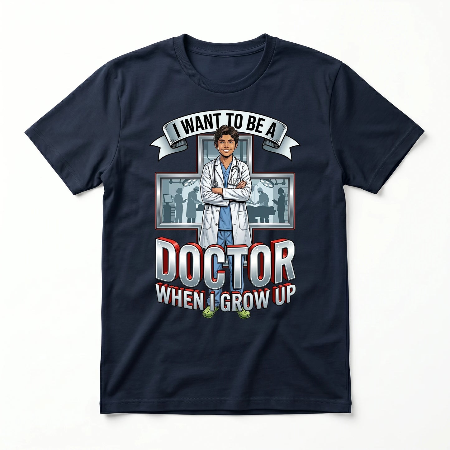 Future Doctor Tee – Latino Boy