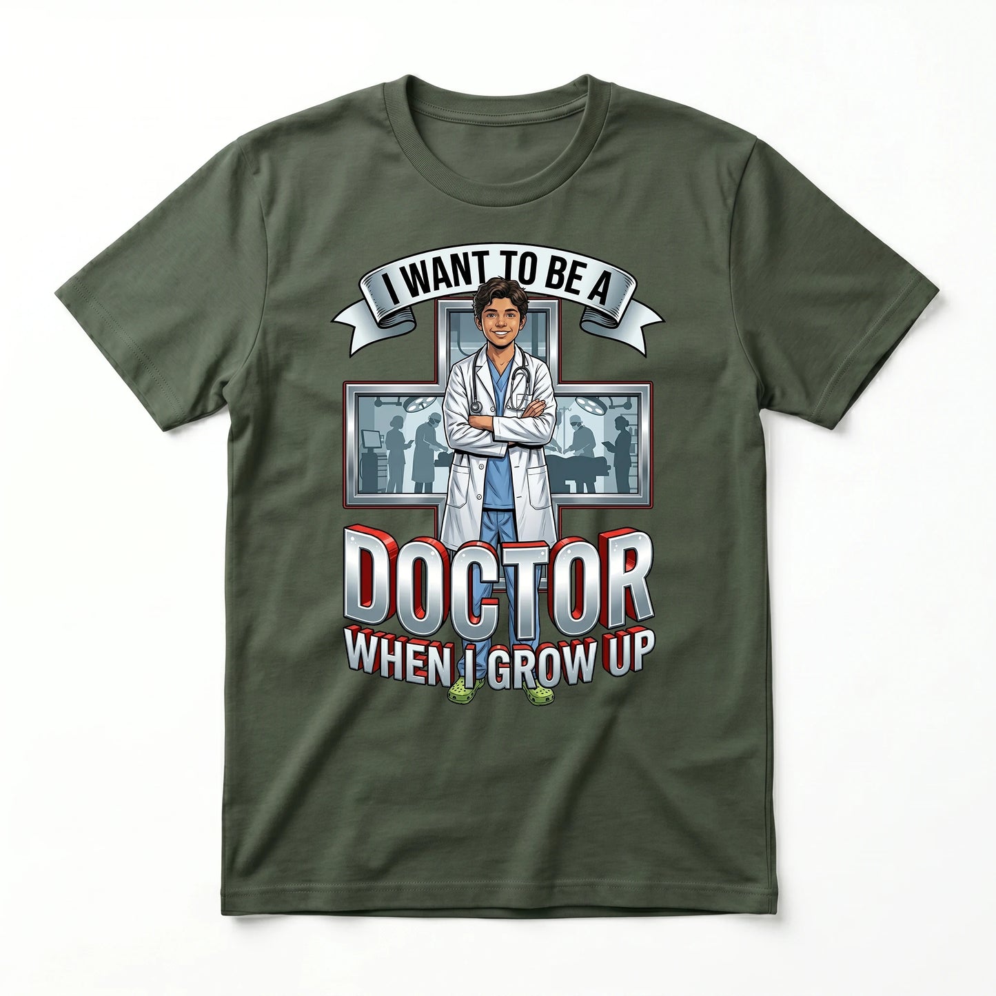 Future Doctor Tee – Latino Boy