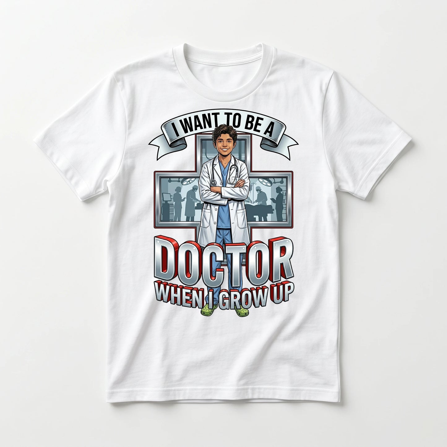 Future Doctor Tee – Latino Boy